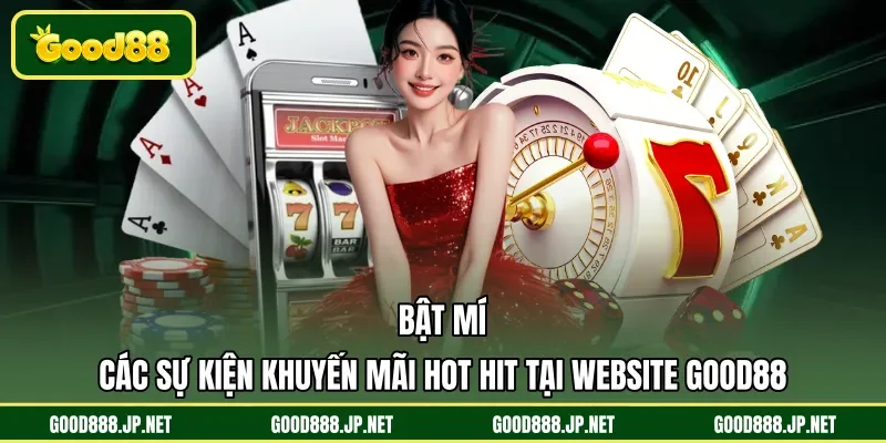 Bật mí các sự kiện khuyến mãi hot hit tại website GOOD88