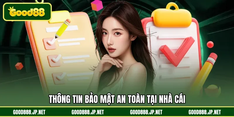 Thông tin bảo mật an toàn tại nhà cái